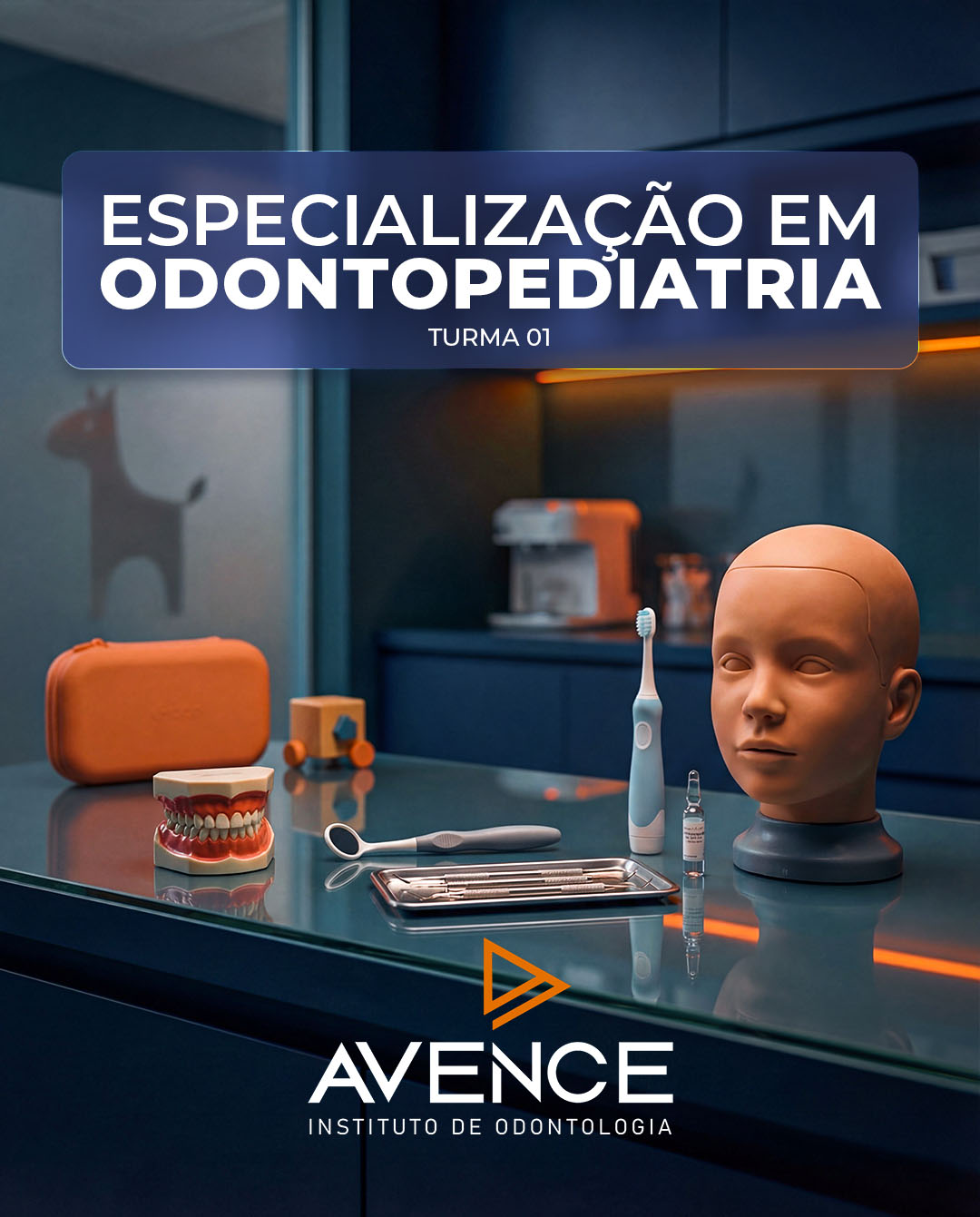 CAPA CURSOS AVANCE ESPECIALIZAÇÃO EM ODONTOPEDIATRIA TURMA 01