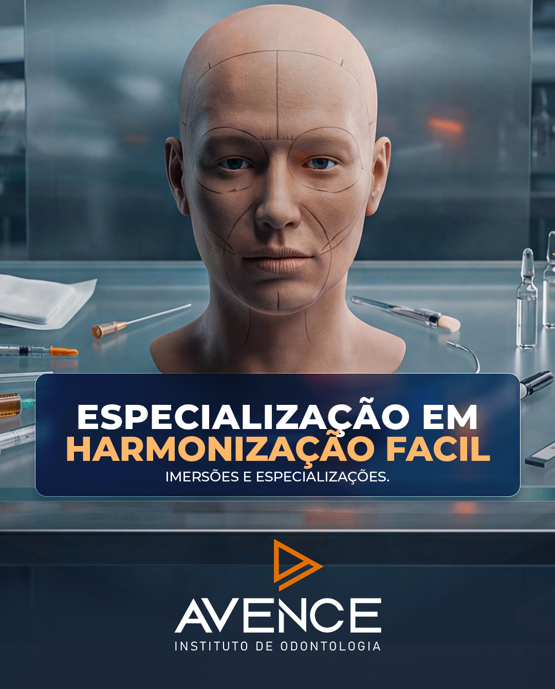 CAPA CURSOS AVANCE ESPECIALIZAÇÃO EM HARMONIZAÇÃO FACIAL v1
